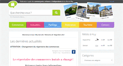 Desktop Screenshot of huycommerce.be